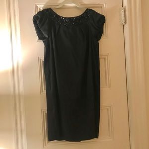 Marchesa Notte Black Cocktail Dress